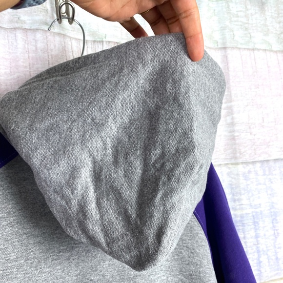 NWOT Jerzees NuBlend Colorblock Raglan Hoodie - Picture 7 of 11